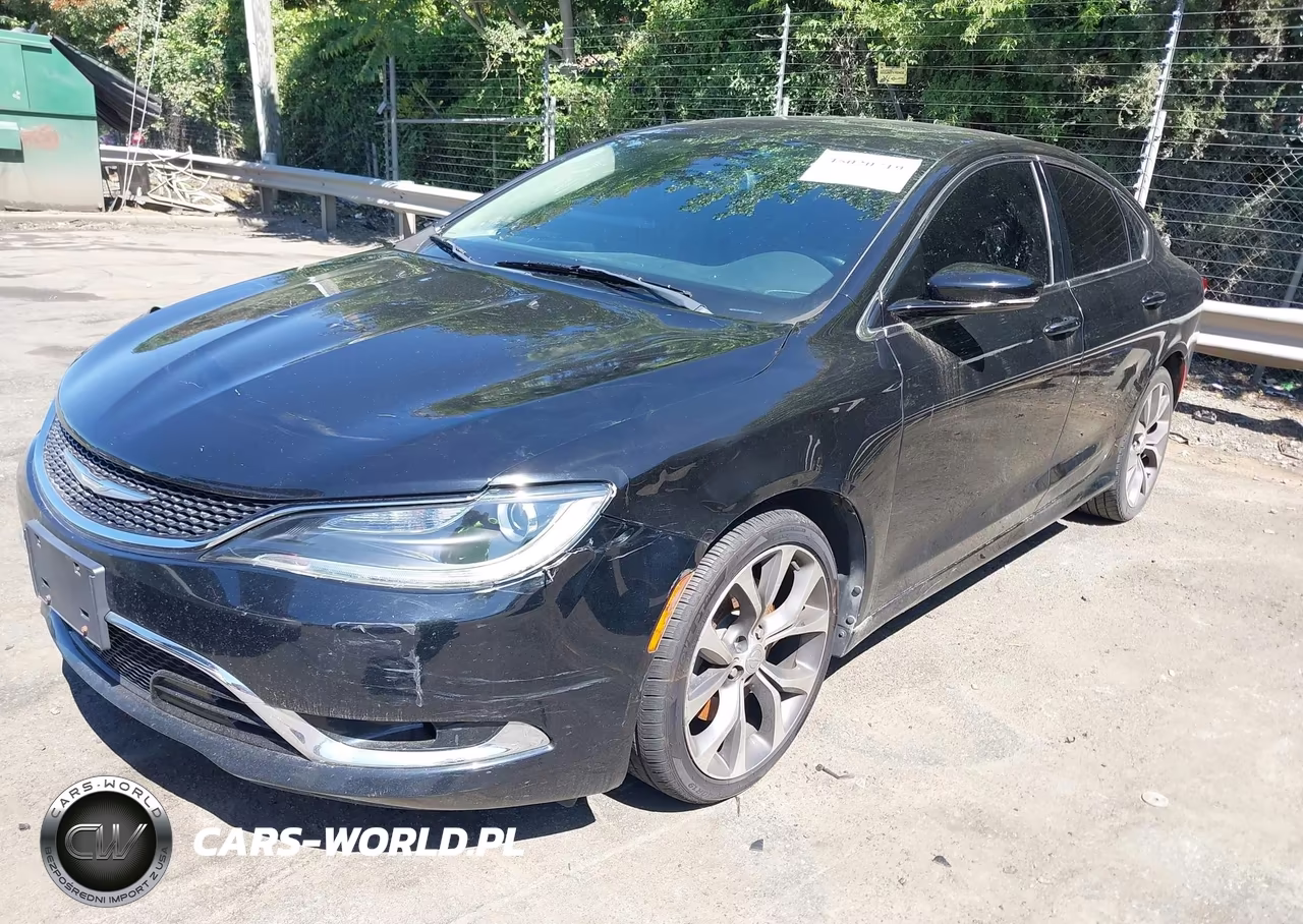 2015 Chrysler 200 C VIN:1C3CCCCG5FN527112 - 2