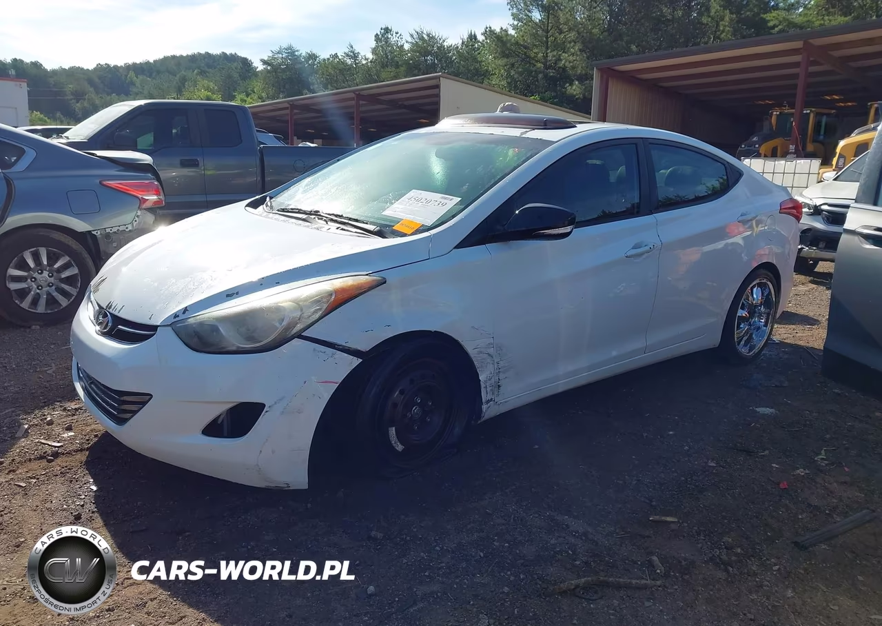 2012 Hyundai Elantra Limited VIN:5NPDH4AE2CH118246 - 2