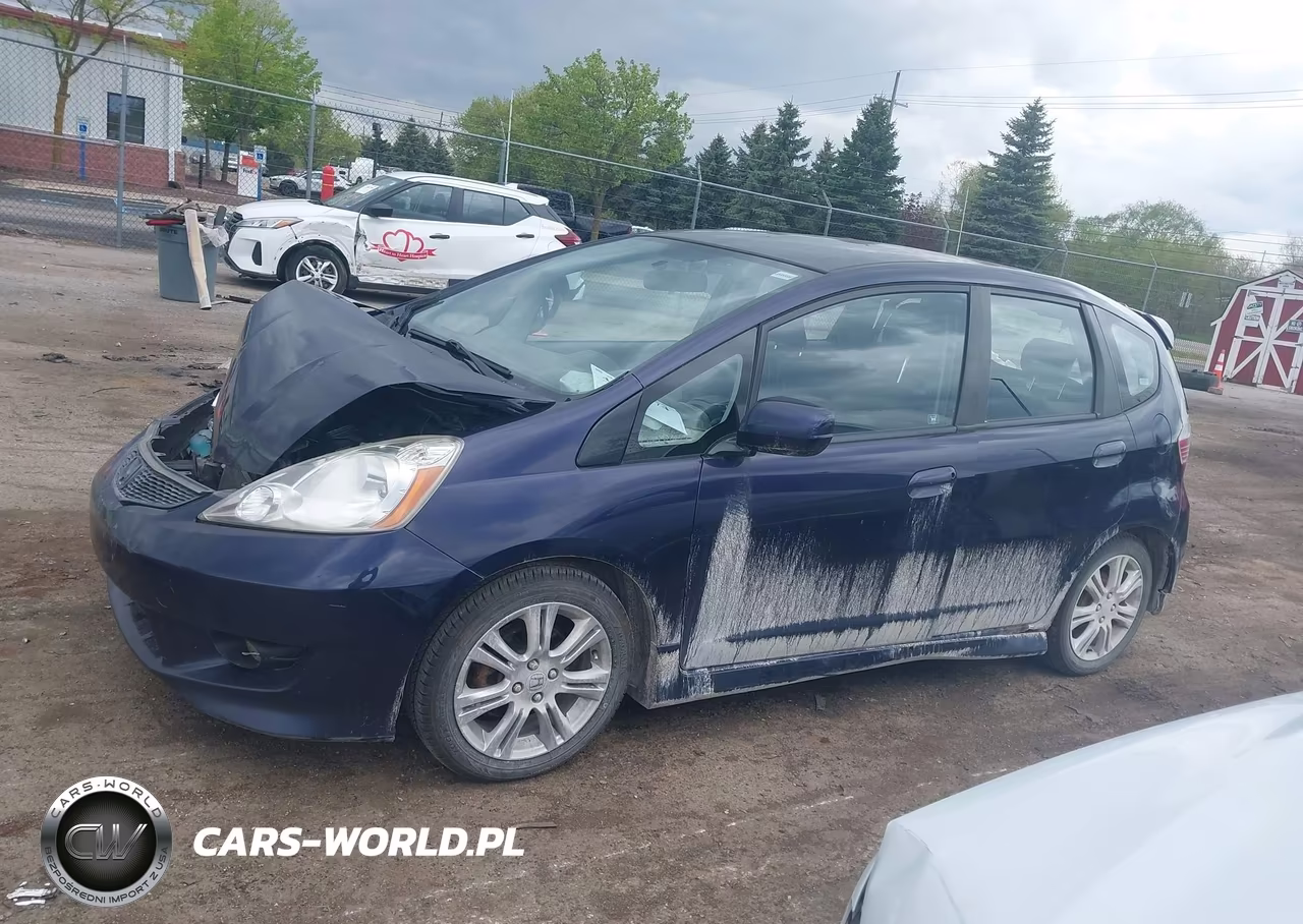 2009 Honda Fit Sport VIN:JHMGE88409S057806 - 14