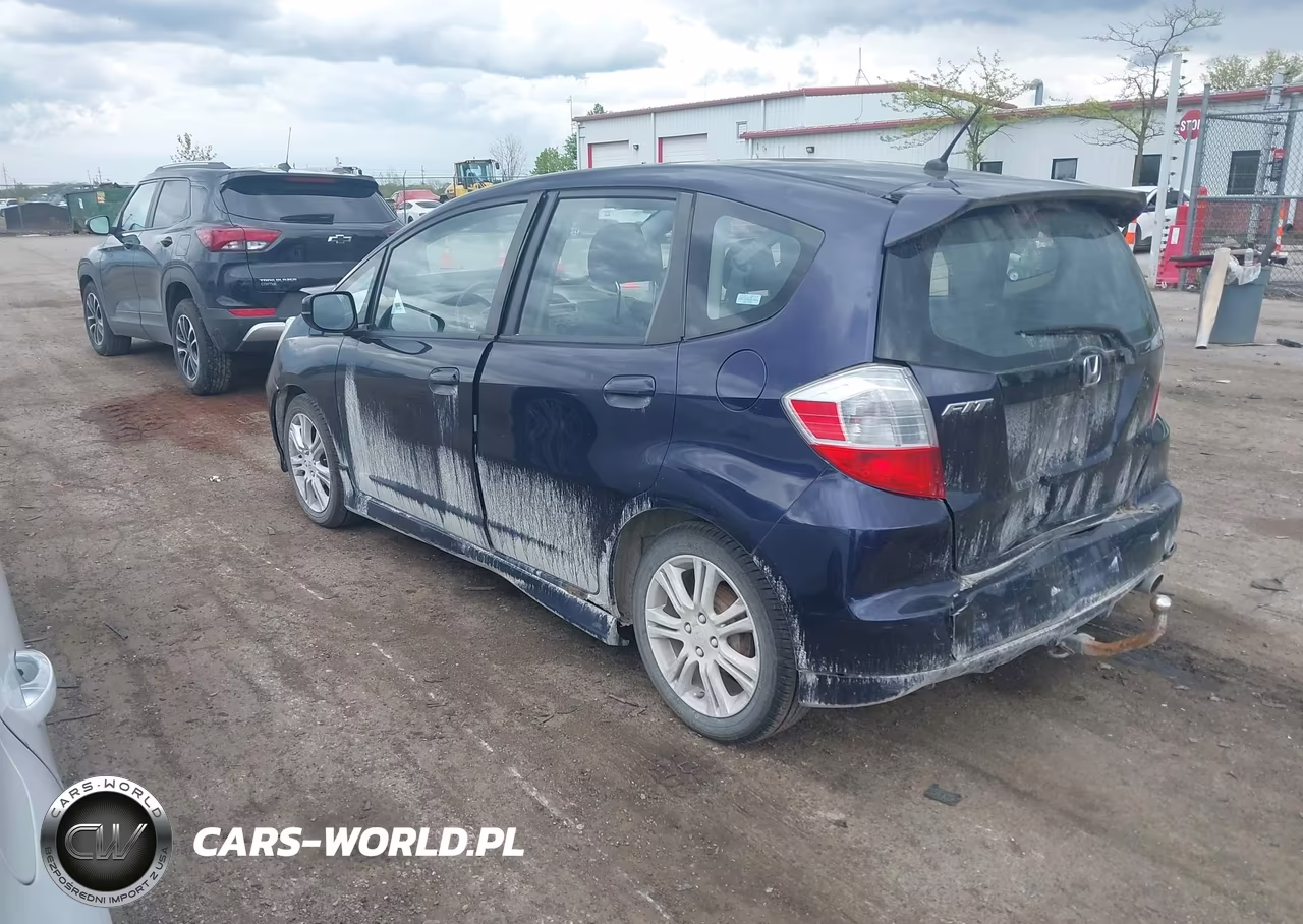 2009 Honda Fit Sport VIN:JHMGE88409S057806 - 3