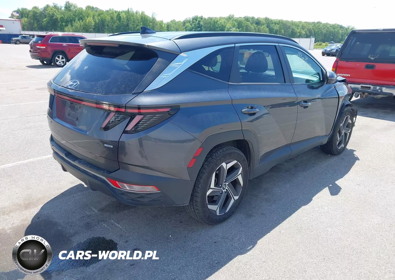 2022 Hyundai Tucson Sel VIN:5NMJCCAE3NH093739 - 4