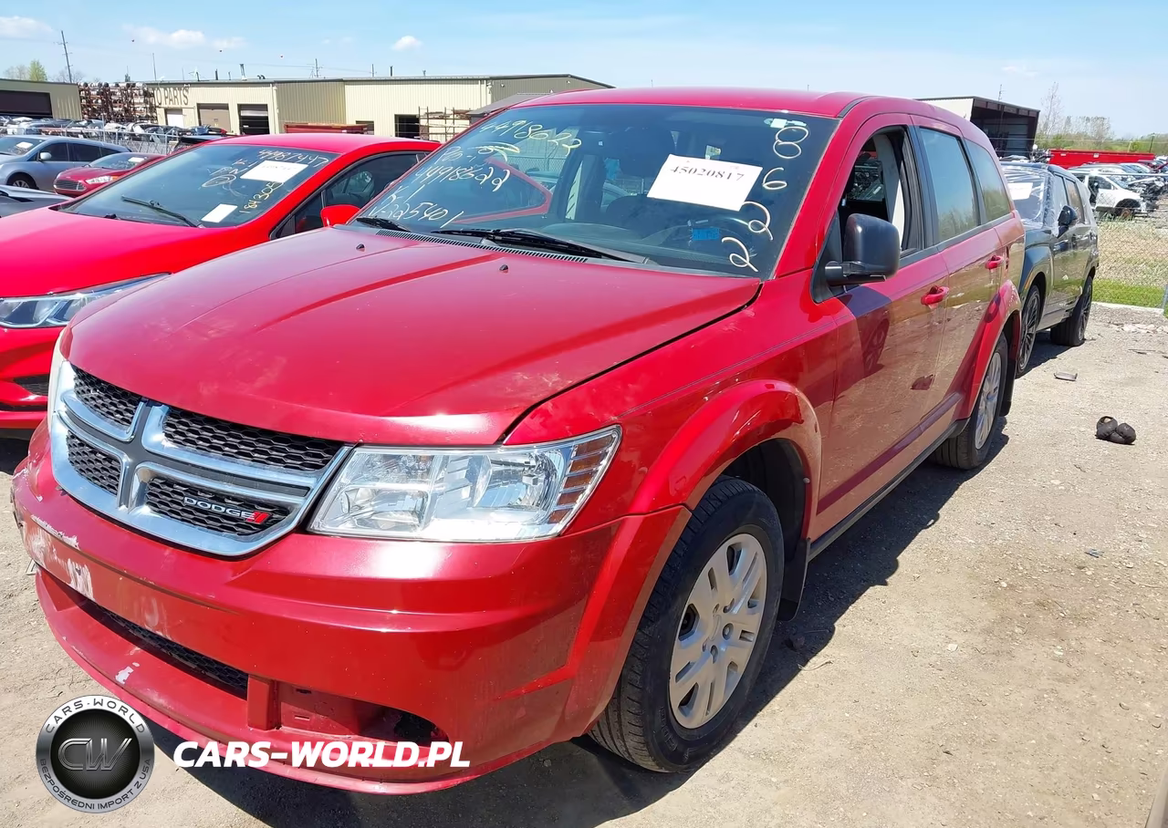 2016 Dodge Journey Cvp-Se Plus VIN:3C4PDCABXGT225401 - 2