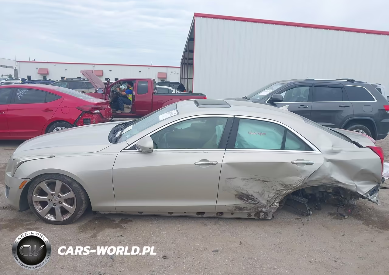 2013 Cadillac Ats Luxury VIN:1G6AH5S37D0123191 - 13