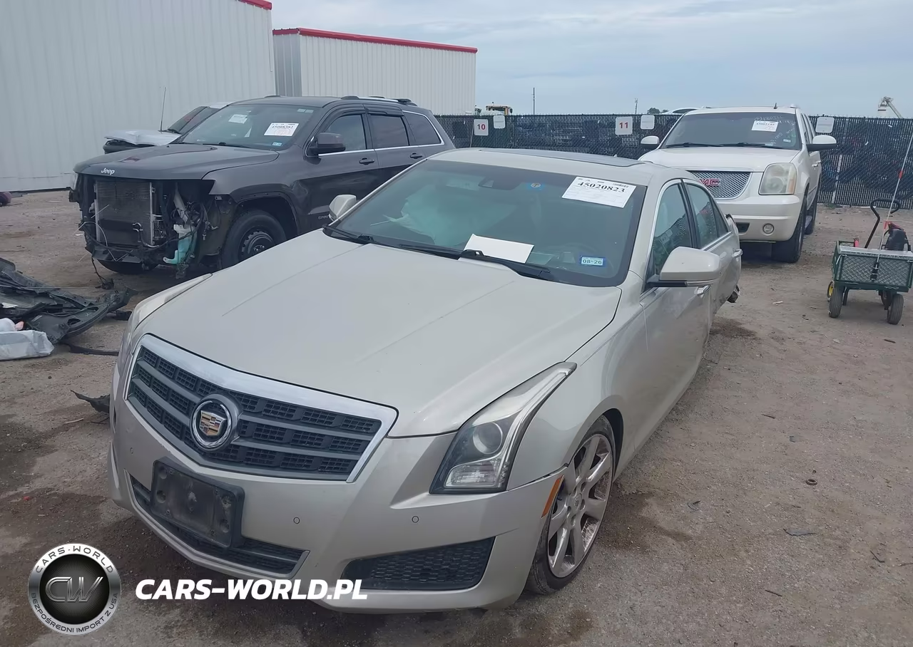 2013 Cadillac Ats Luxury VIN:1G6AH5S37D0123191 - 2