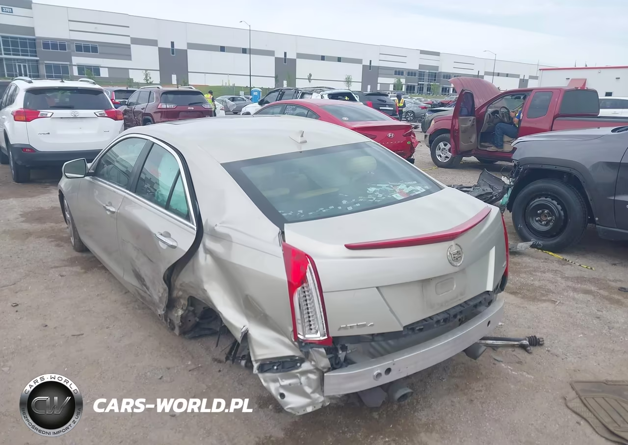 2013 Cadillac Ats Luxury VIN:1G6AH5S37D0123191 - 3