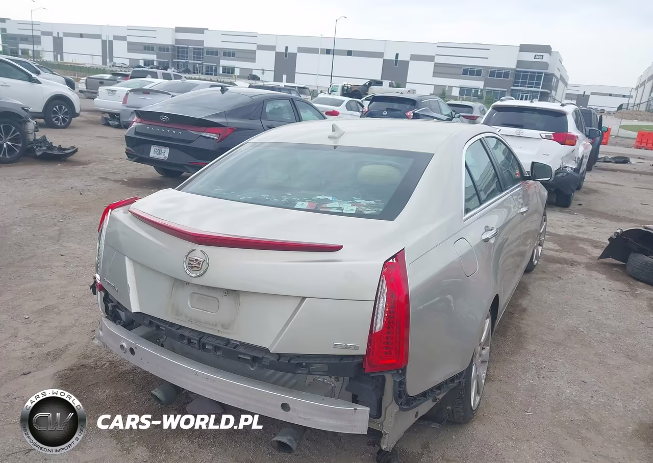 2013 Cadillac Ats Luxury VIN:1G6AH5S37D0123191 - 4