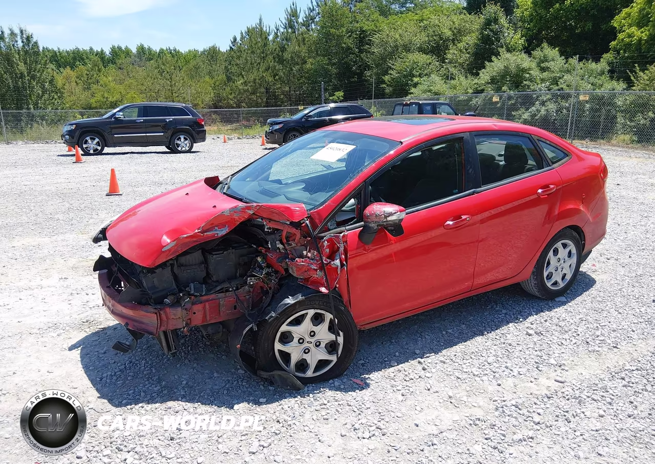 2013 Ford Fiesta Se VIN:3FADP4BJ8DM109132 - 2