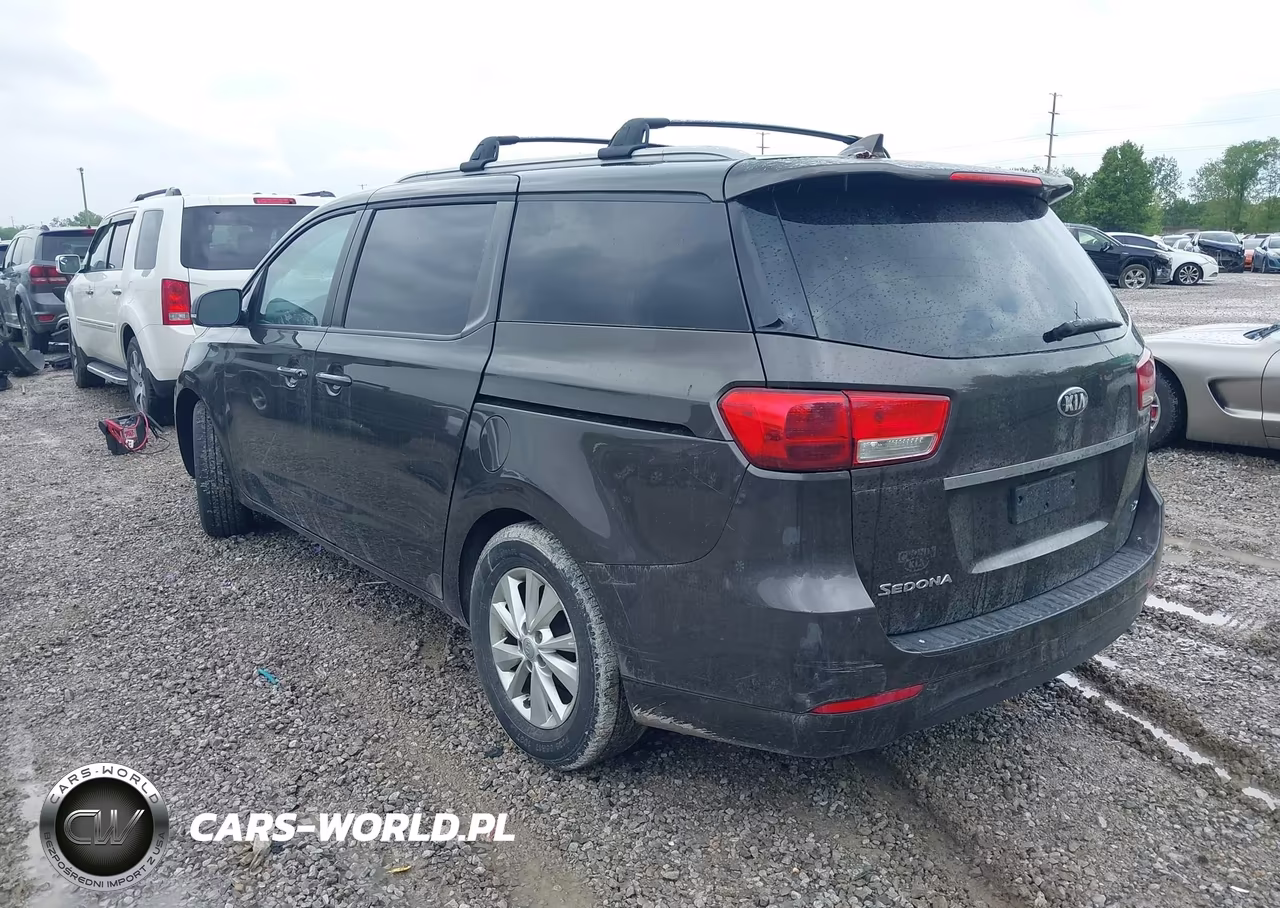 2015 Kia Sedona Lx VIN:KNDMB5C18F6055671 - 3