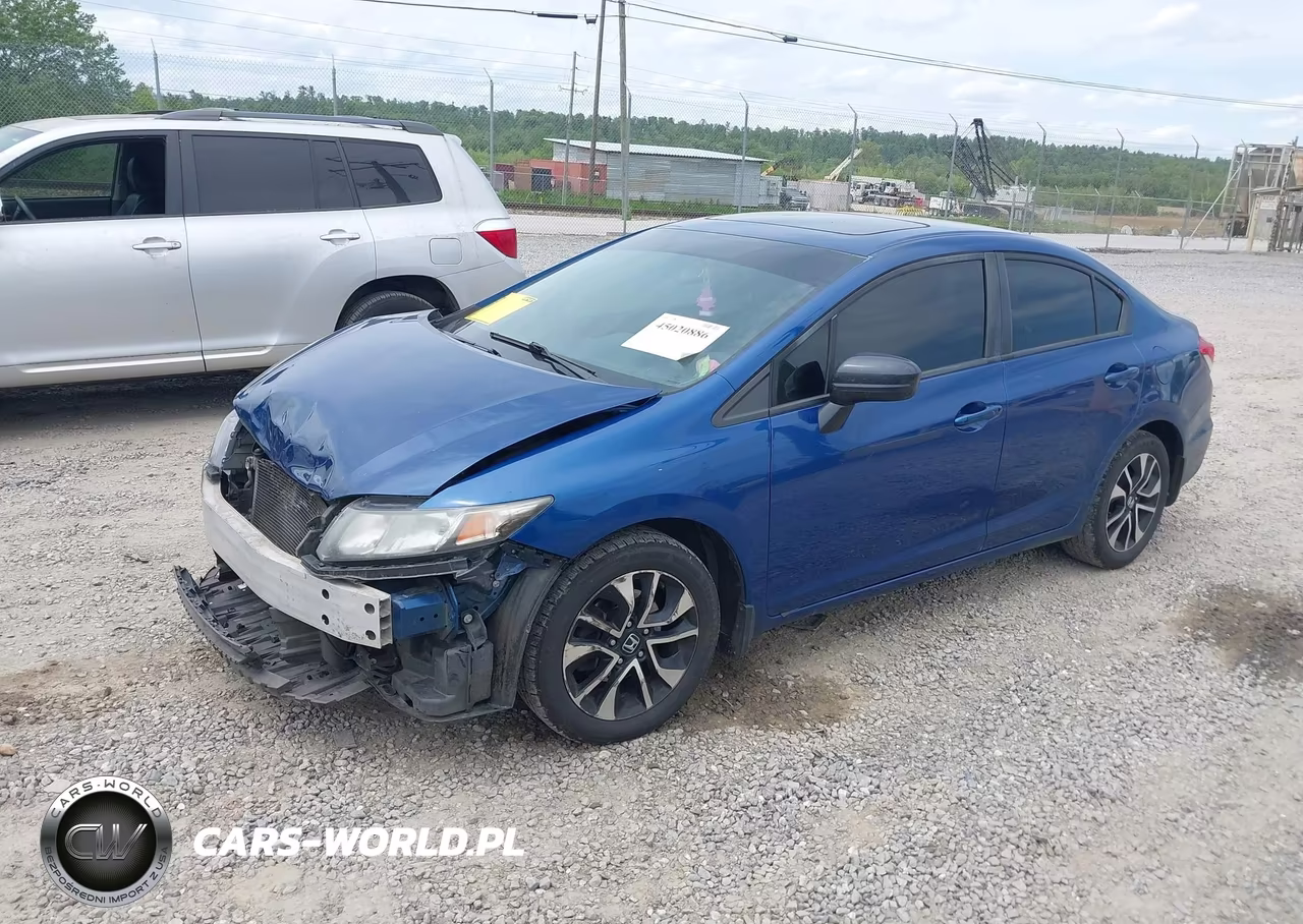 2014 Honda Civic Ex VIN:19XFB2F83EE081779 - 2