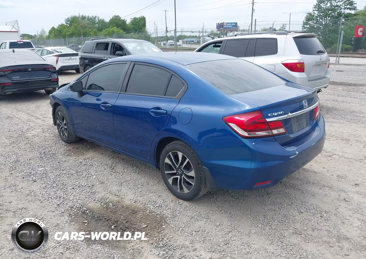 2014 Honda Civic Ex VIN:19XFB2F83EE081779 - 3