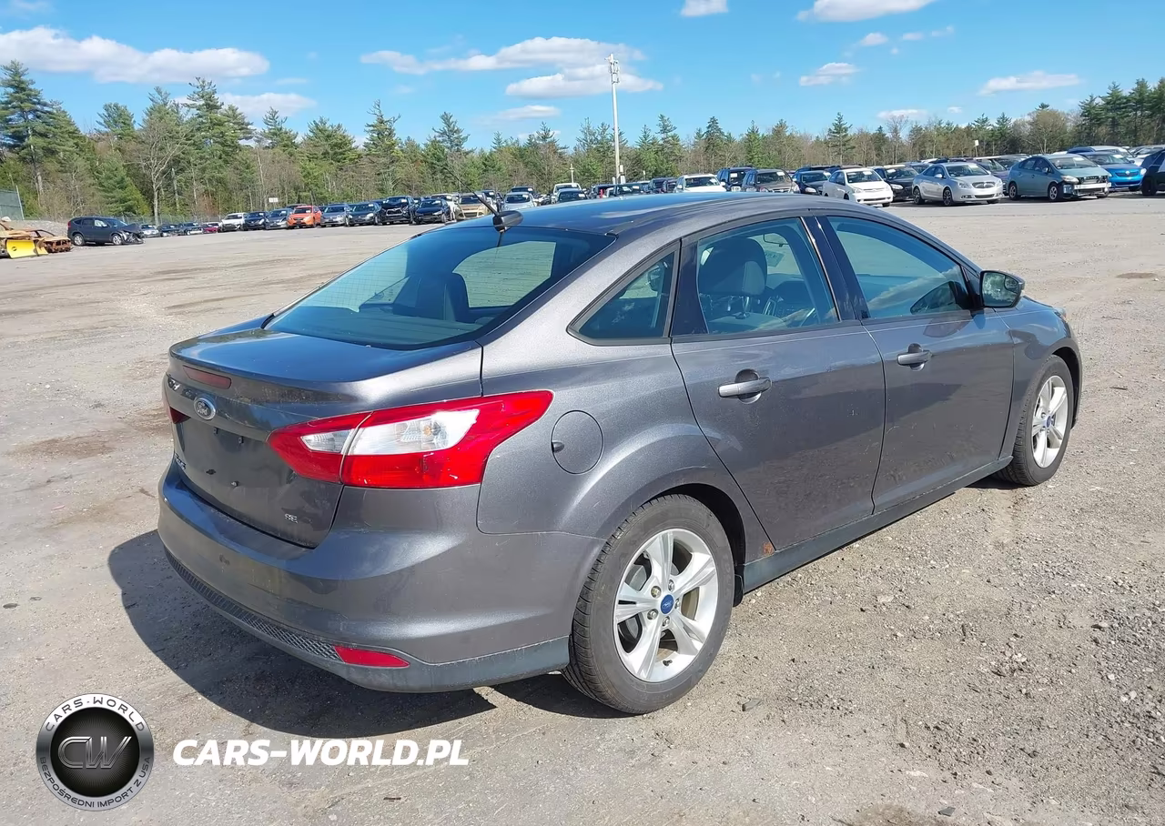 2014 Ford Focus Se VIN:1FADP3F28EL250718 - 4