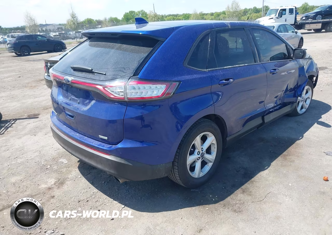 2015 Ford Edge Se VIN:2FMTK3G97FBC22423 - 4