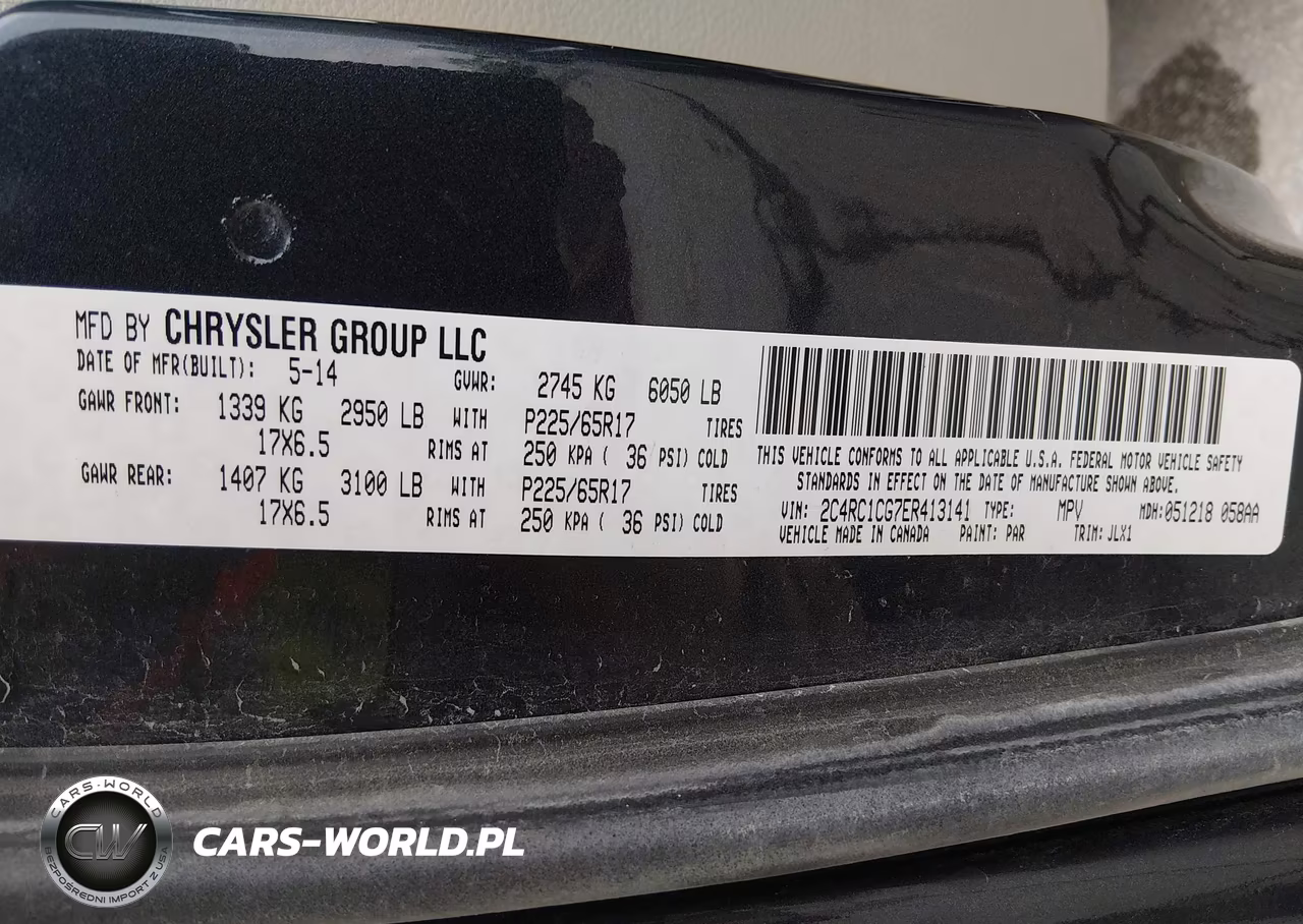 2014 Chrysler Town & Country Touring-L 30Th Anniversary VIN:2C4RC1CG7ER413141 - 9