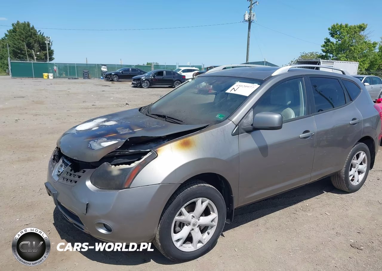 2008 Nissan Rogue Sl VIN:JN8AS58V28W402546 - 2