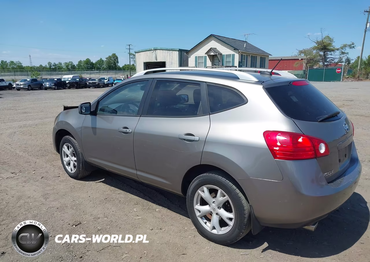 2008 Nissan Rogue Sl VIN:JN8AS58V28W402546 - 3