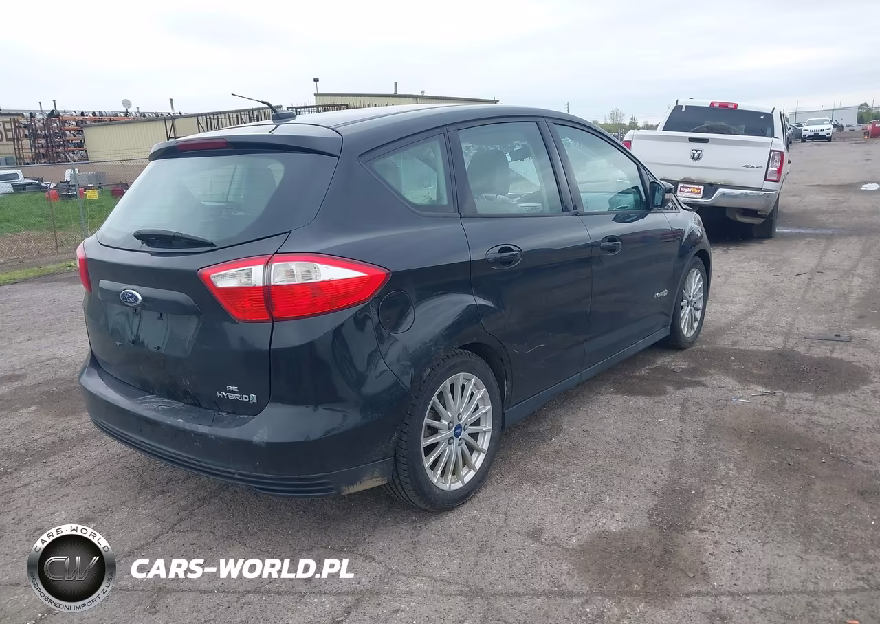 2013 Ford C-Max Hybrid Se VIN:1FADP5AU2DL502319 - 4