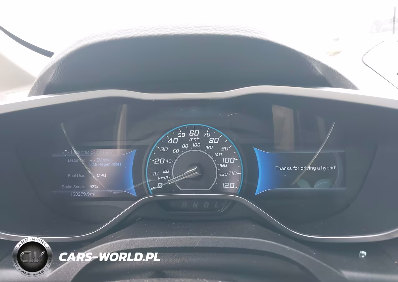 2013 Ford C-Max Hybrid Se VIN:1FADP5AU2DL502319 - 7