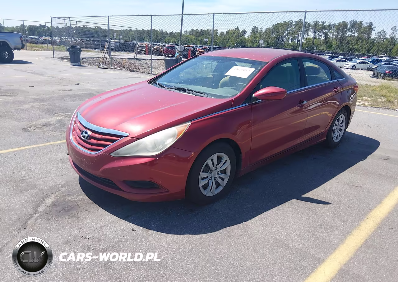 2011 Hyundai Sonata Gls VIN:5NPEB4AC9BH050806 - 2