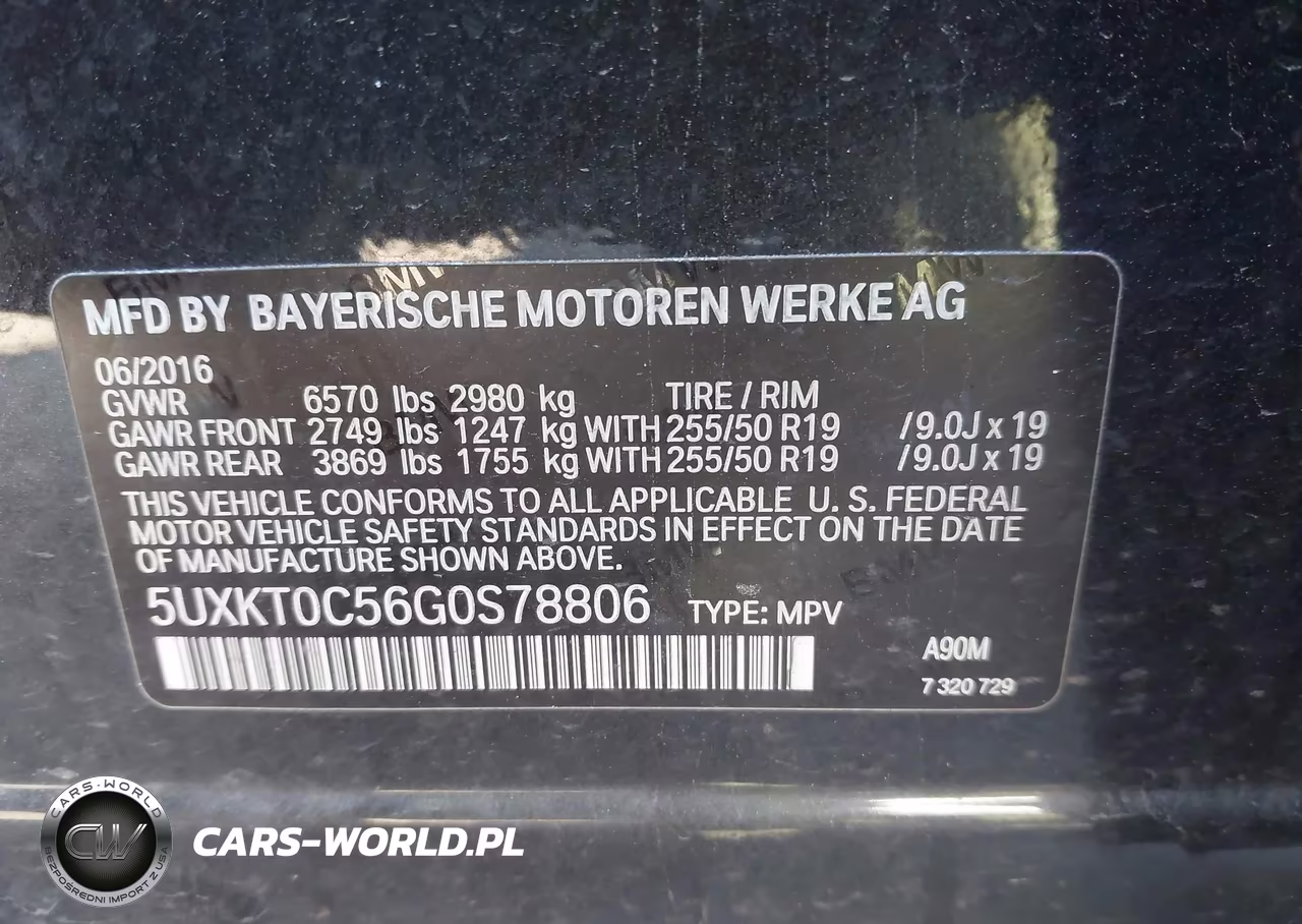 2016 BMW X5 Edrive xDrive40E VIN:5UXKT0C56G0S78806 - 9