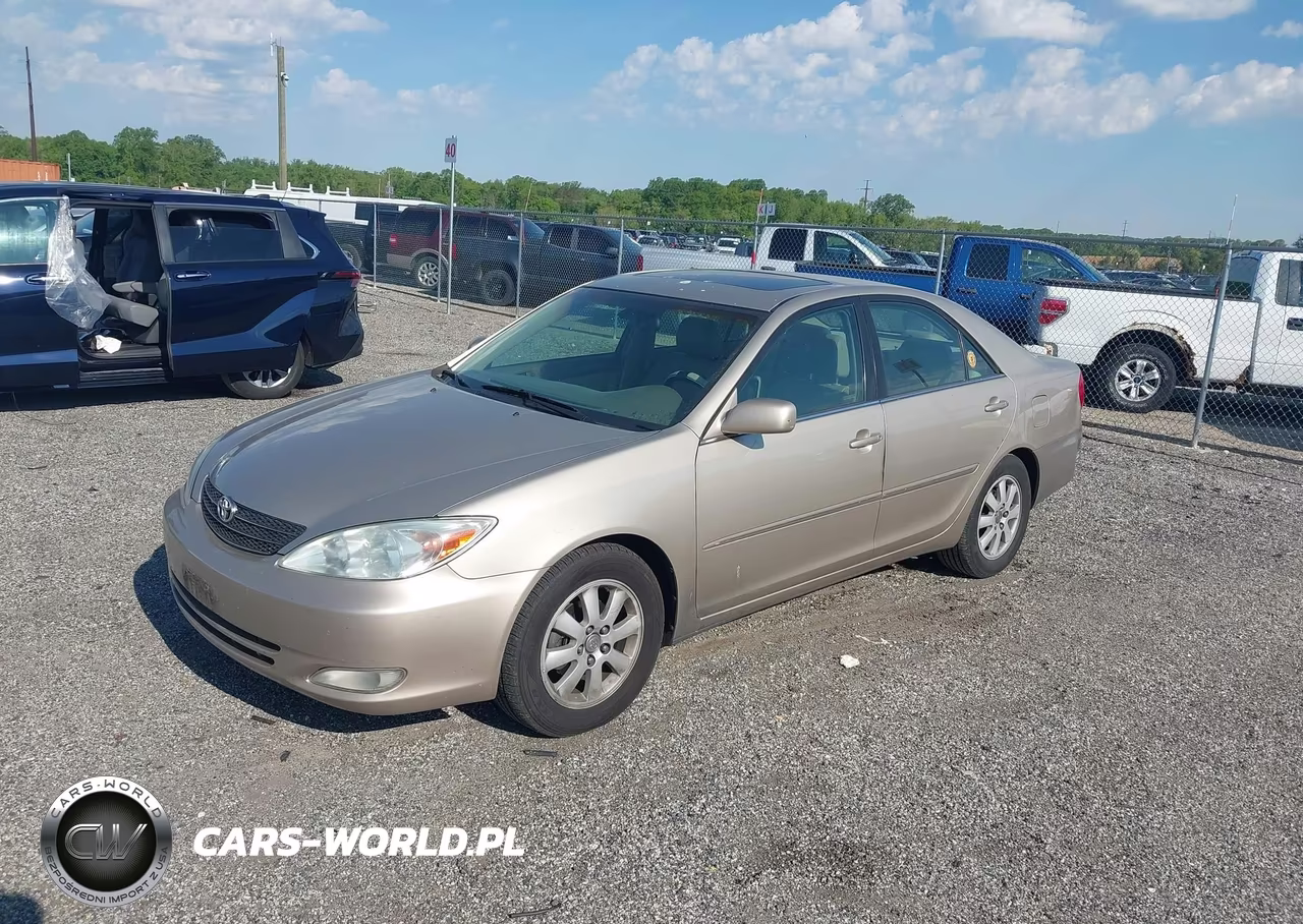 2004 Toyota Camry Xle VIN:4T1BE30K34U926643 - 2
