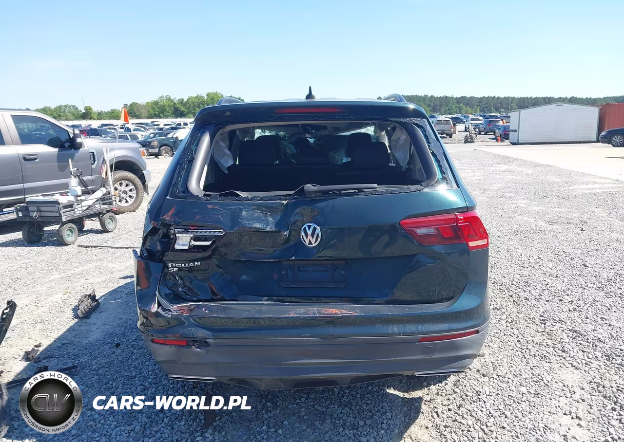 2019 Volkswagen Tiguan 2.0T Se-2.0T Sel-2.0T Sel R-Line-2.0T Sel R-Line Black VIN:3VV3B7AX8KM040503 - 17