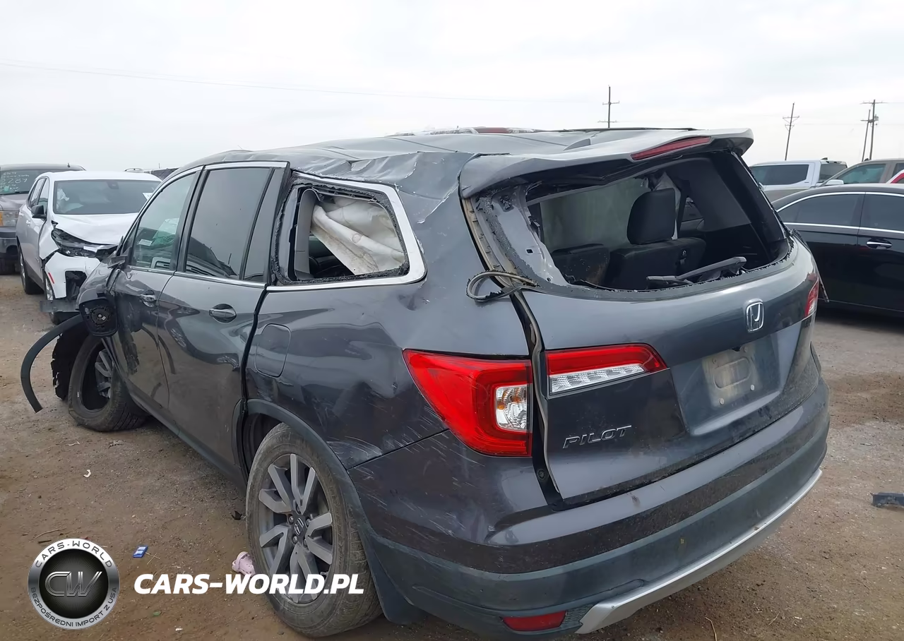 2020 Honda Pilot 2Wd Ex-L VIN:5FNYF5H50LB017109 - 3