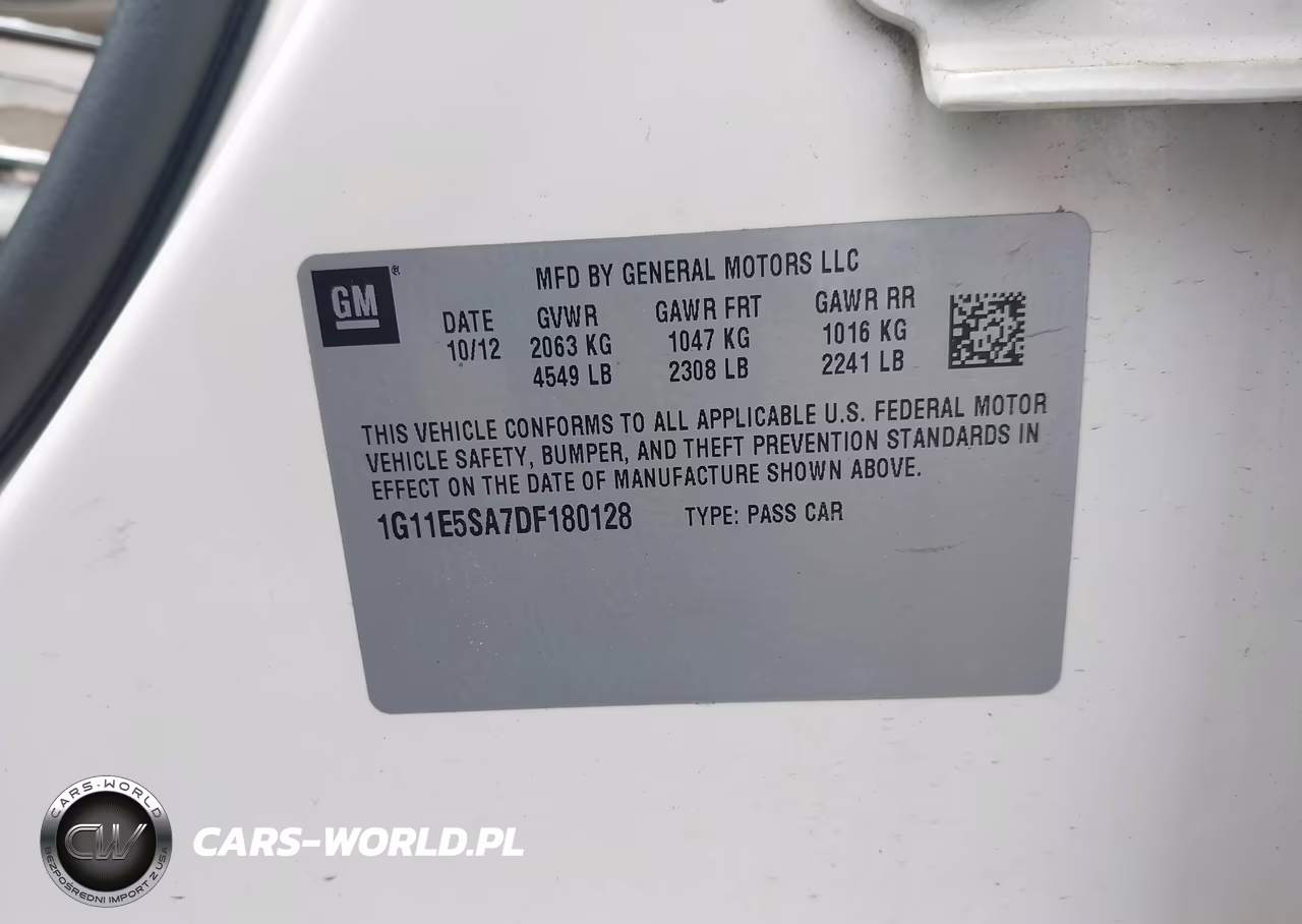 2013 Chevrolet Malibu 2Lt VIN:1G11E5SA7DF180128 - 9