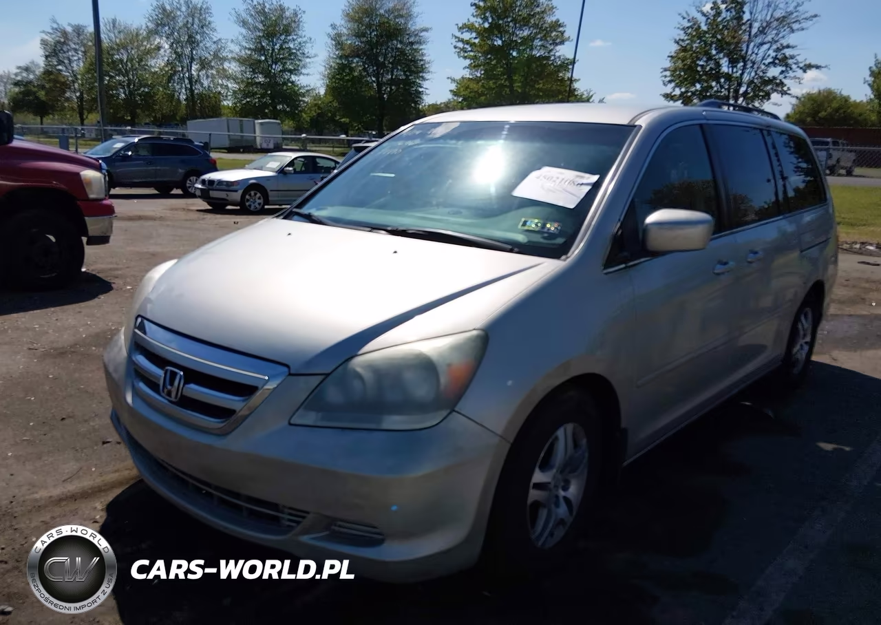 2005 Honda Odyssey Ex VIN:5FNRL38405B413696 - 2