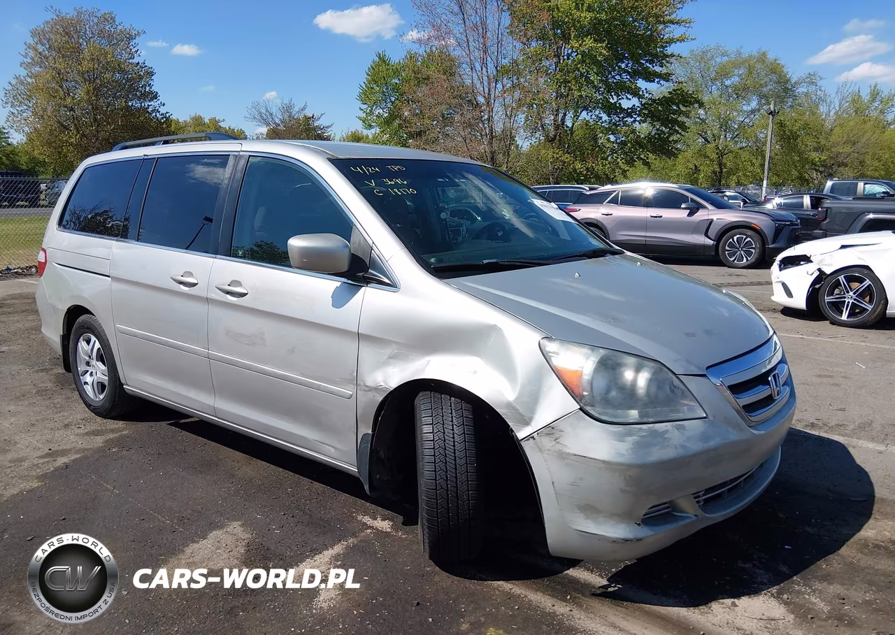 2005 Honda Odyssey Ex VIN:5FNRL38405B413696 - 6