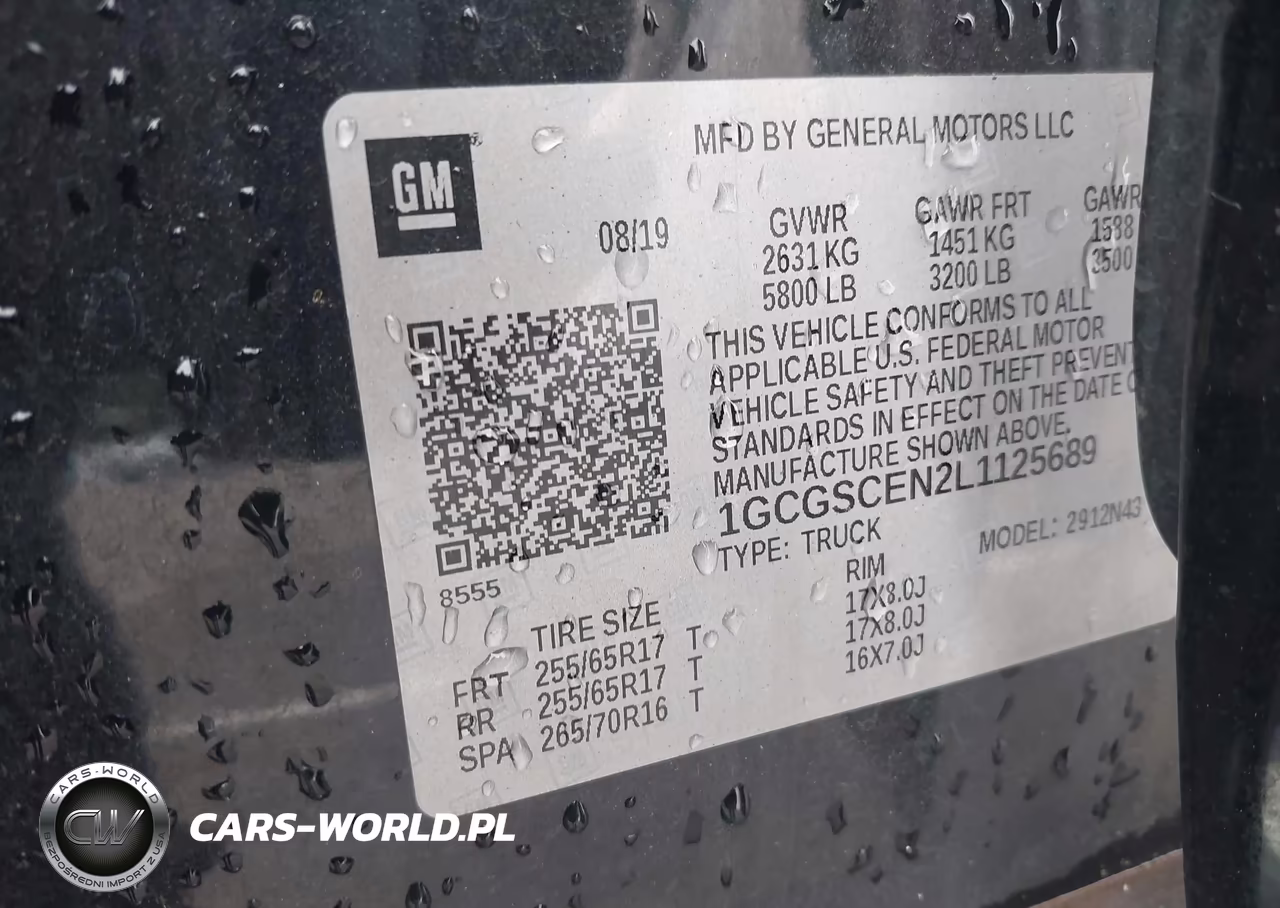 2020 Chevrolet Colorado 2Wd Short Box Lt VIN:1GCGSCEN2L1125689 - 9