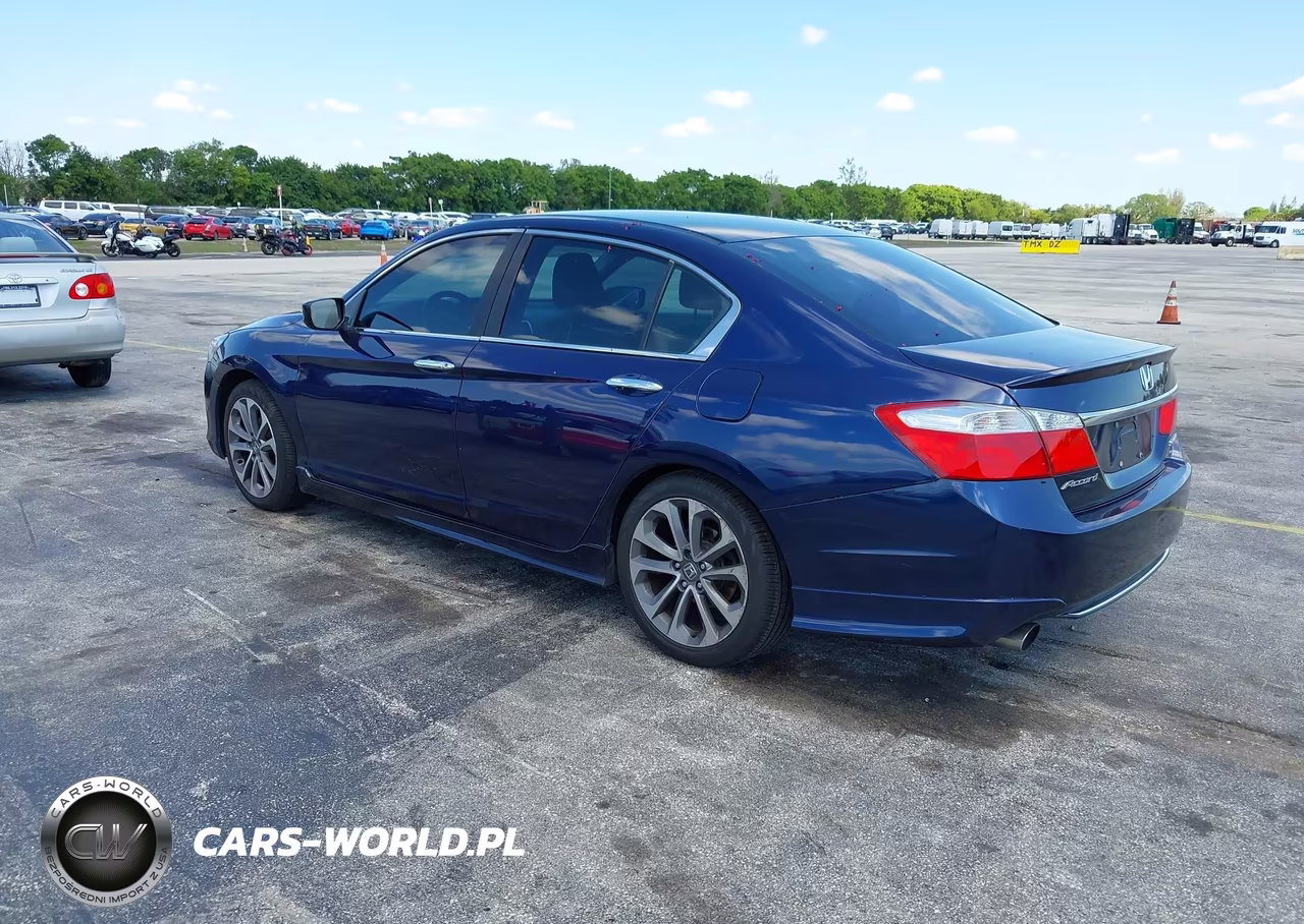 2013 Honda Accord Sport VIN:1HGCR2F52DA270186 - 3