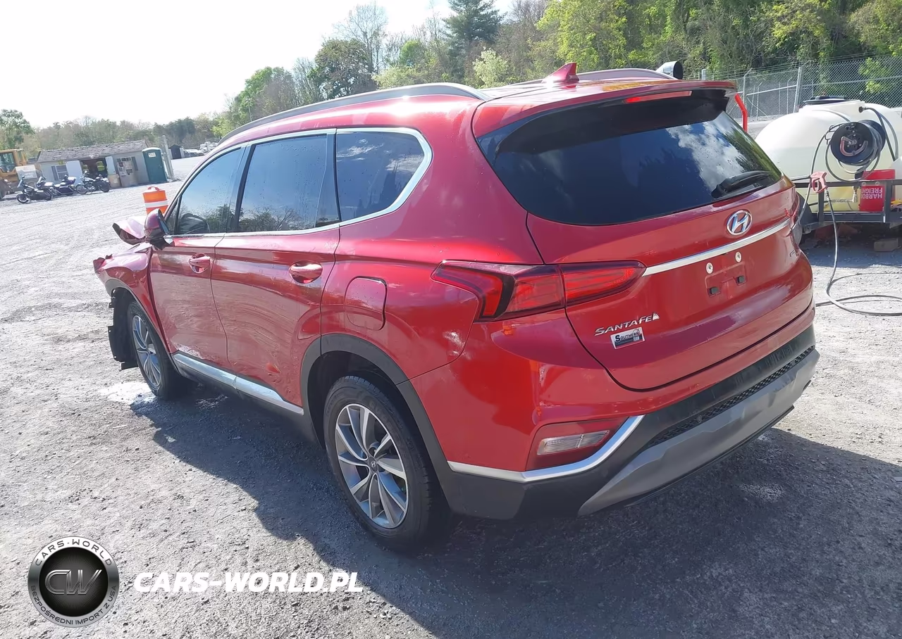 2019 Hyundai Santa Fe Sel Plus VIN:5NMS3CAD8KH004982 - 3