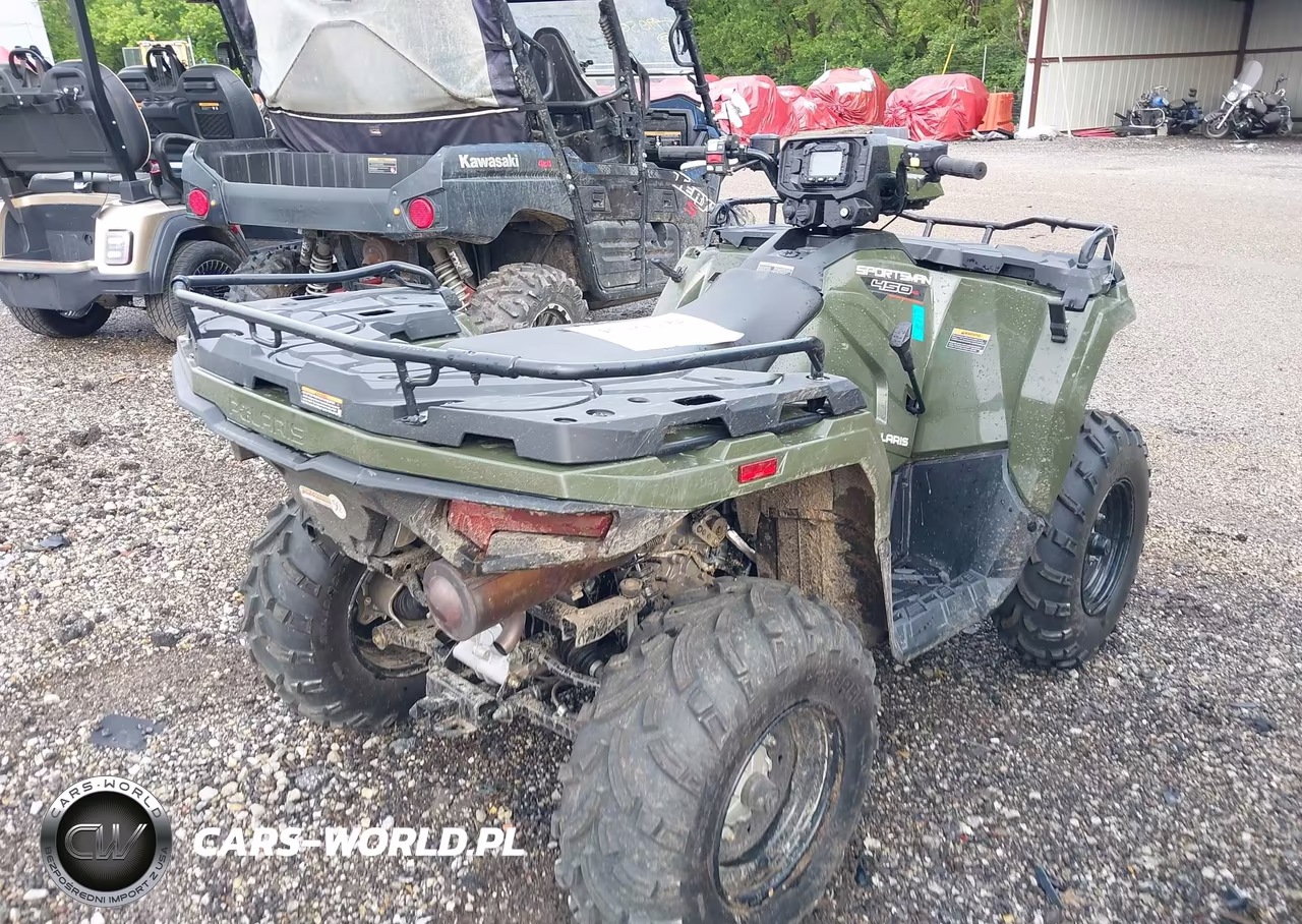 2022 Polaris Sportsman 450 H.o. Eps VIN:4XASEE506NA155483 - 4