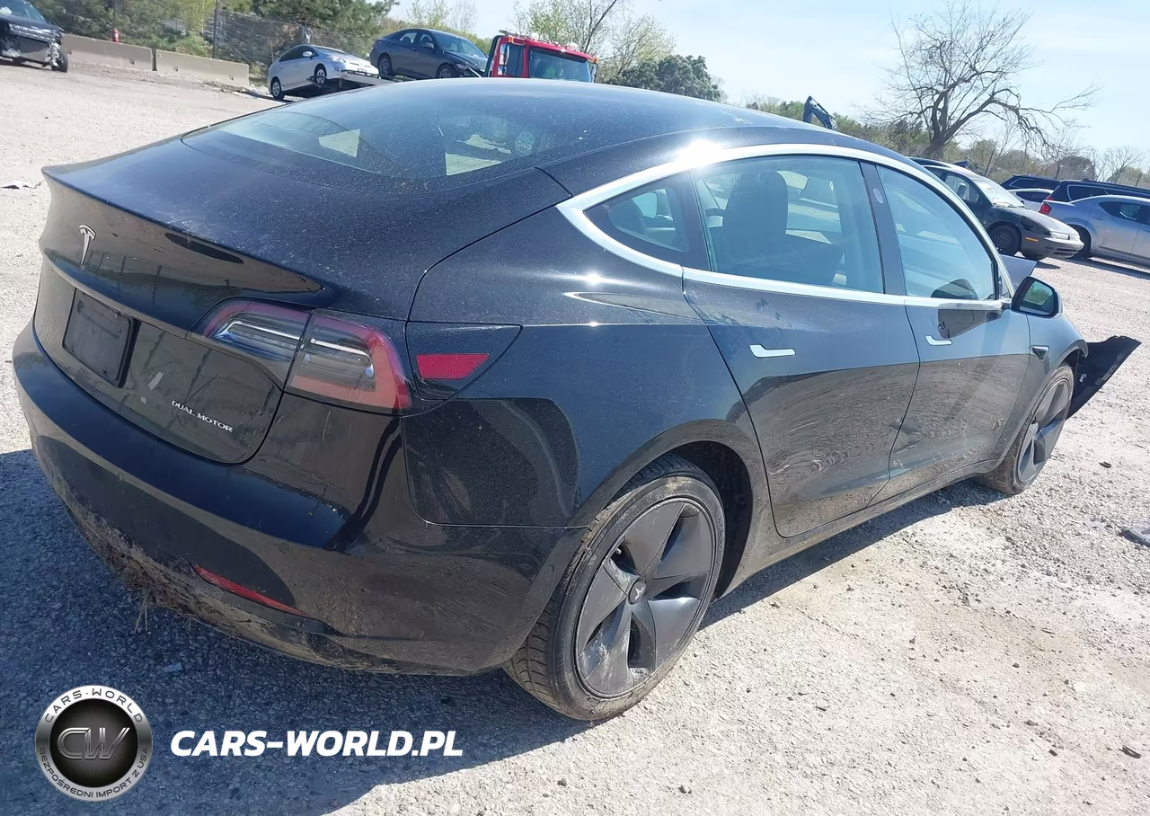 2019 Tesla Model 3 Long Range-Performance VIN:5YJ3E1EB1KF193455 - 4