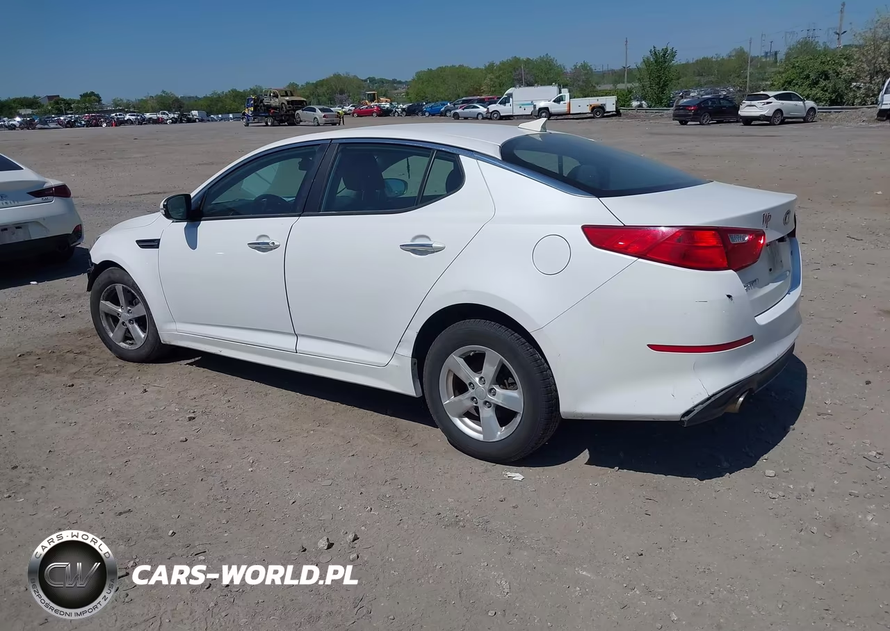 2015 Kia Optima Lx VIN:KNAGM4A71F5543128 - 3