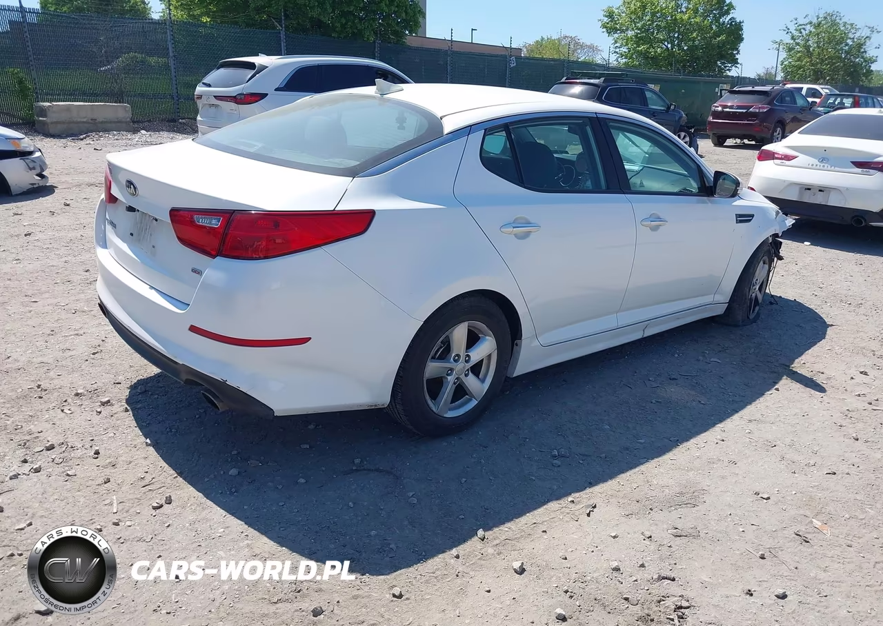 2015 Kia Optima Lx VIN:KNAGM4A71F5543128 - 4
