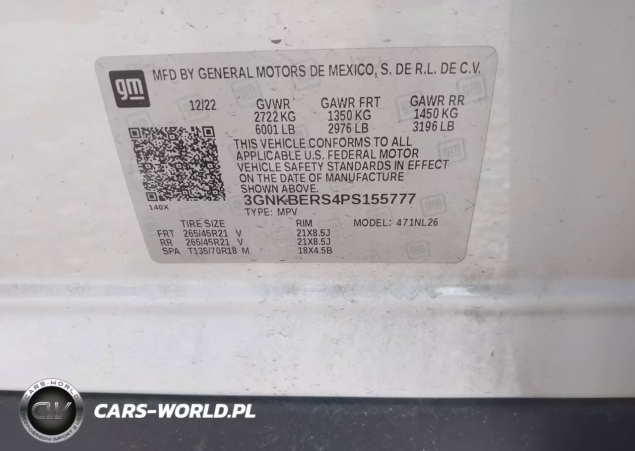 2023 Chevrolet Blazer Fwd Rs VIN:3GNKBERS4PS155777 - 9
