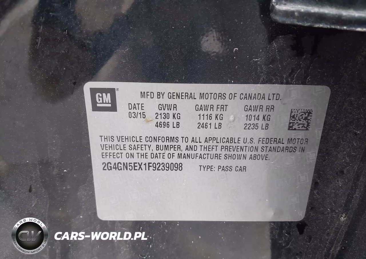 2015 Buick Regal Turbo-E-Assist Premium I VIN:2G4GN5EX1F9239098 - 9