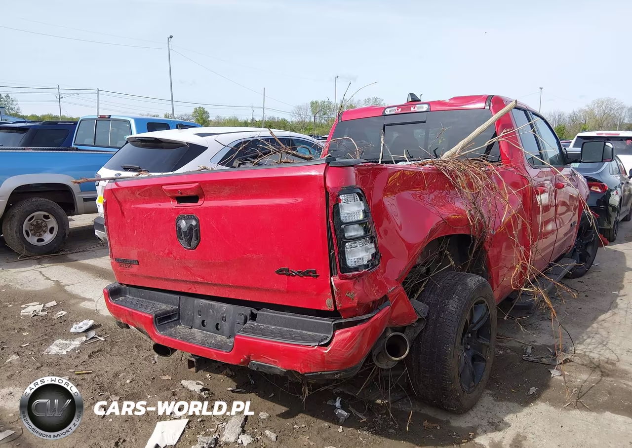 2021 Ram 1500 VIN:1C6SRFBT4MN598893 - 4