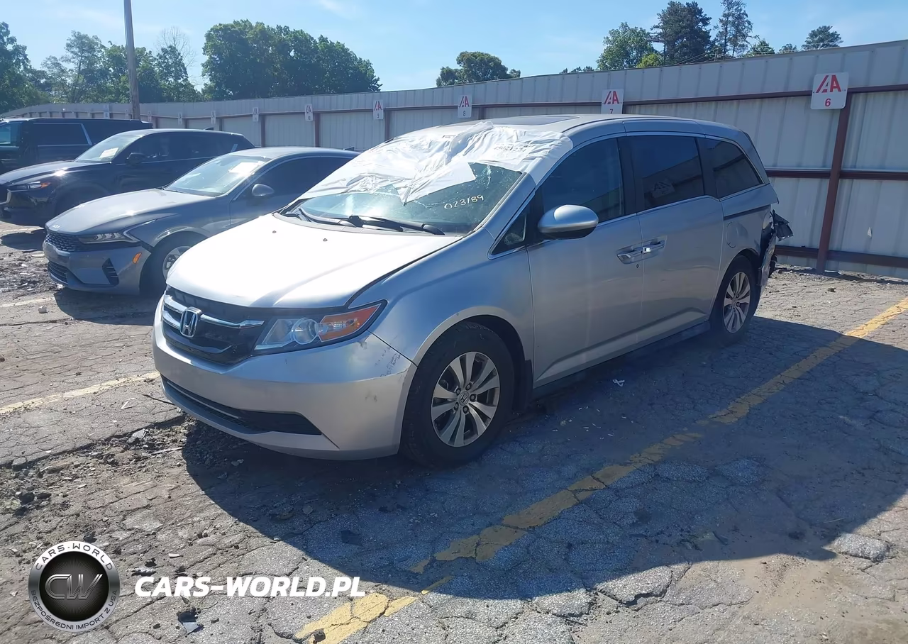 2015 Honda Odyssey Ex-L VIN:5FNRL5H67FB023189 - 2
