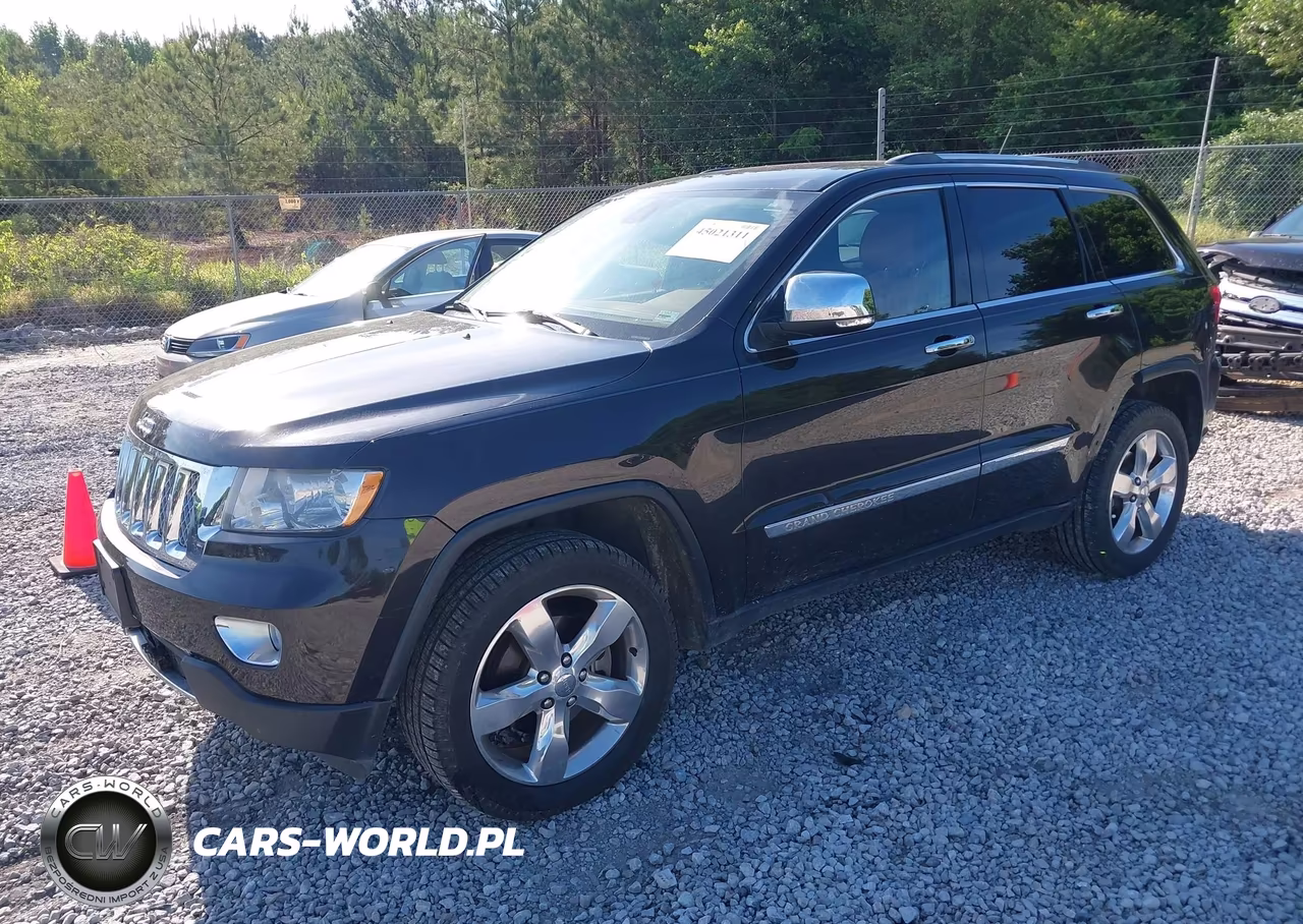 2012 Jeep Grand Cherokee Overland VIN:1C4RJFCG9CC196314 - 2