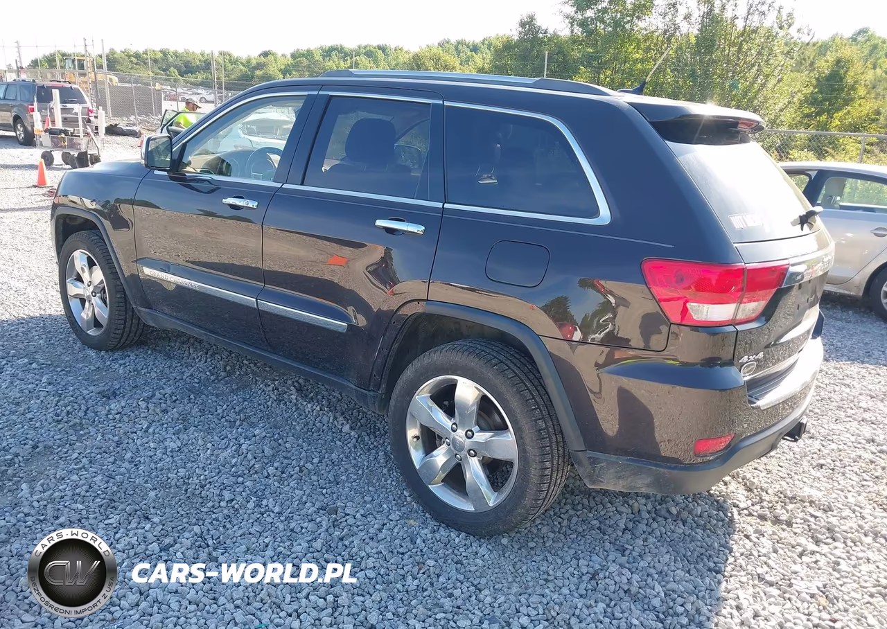 2012 Jeep Grand Cherokee Overland VIN:1C4RJFCG9CC196314 - 3