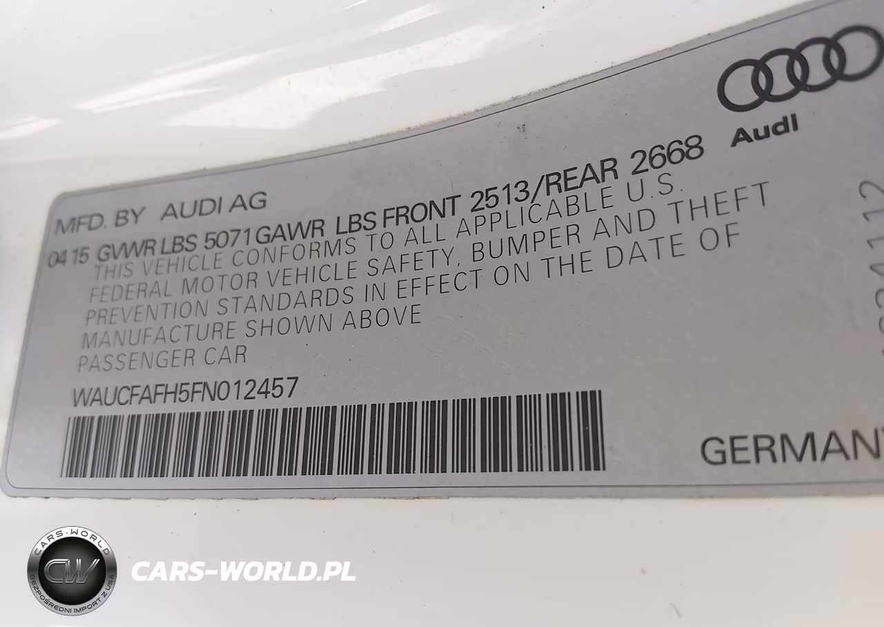 2015 Audi A5 2.0T Premium VIN:WAUCFAFH5FN012457 - 9