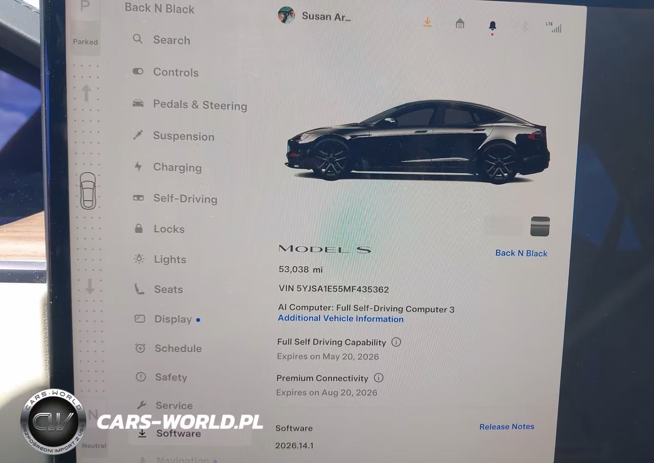2021 Tesla Model S Long Range Dual Motor All-Wheel Drive VIN:5YJSA1E55MF435362 - 7