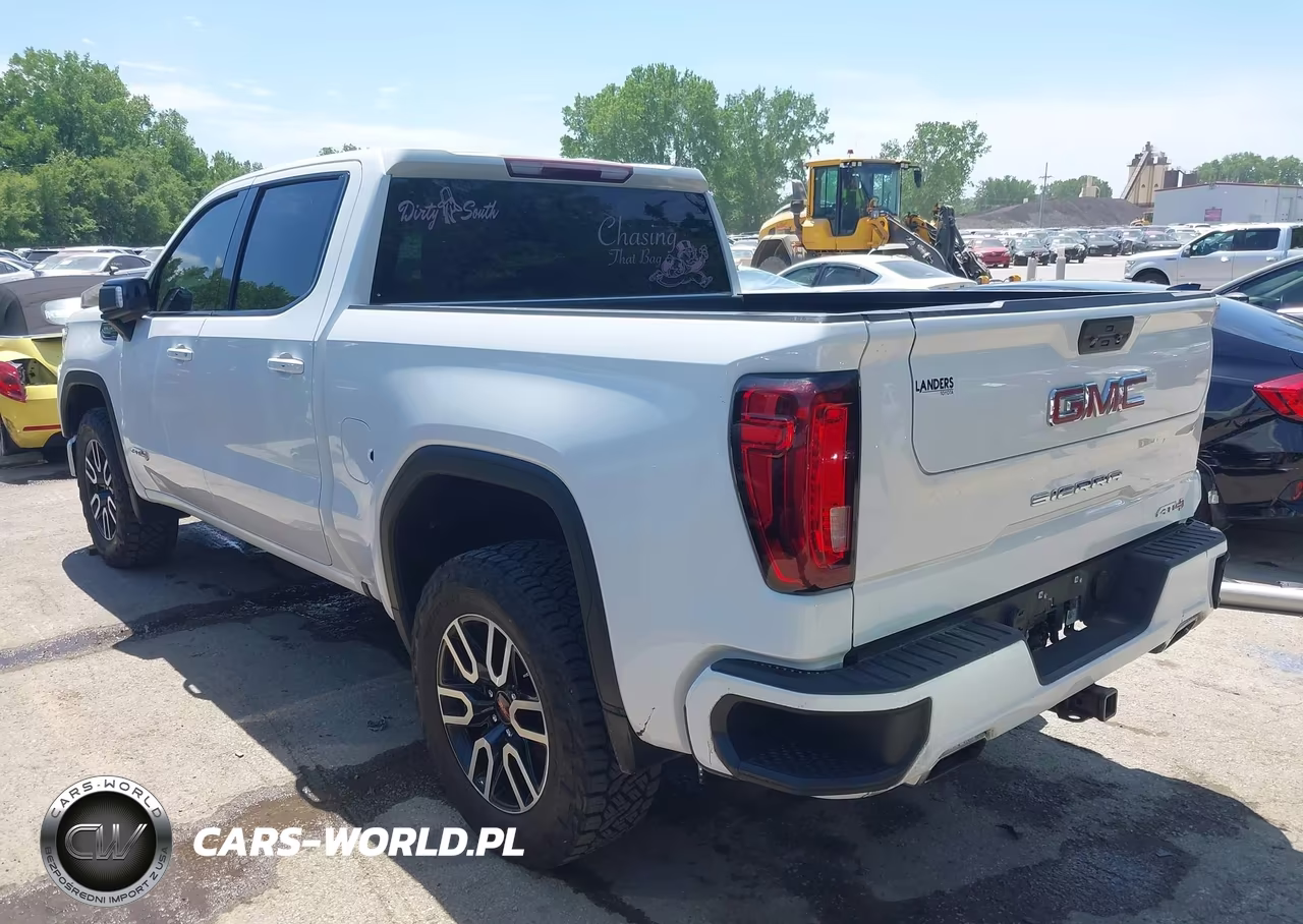 2021 GMC Sierra 1500 4Wd Short Box At4 VIN:1GTP9EED2MZ377198 - 3