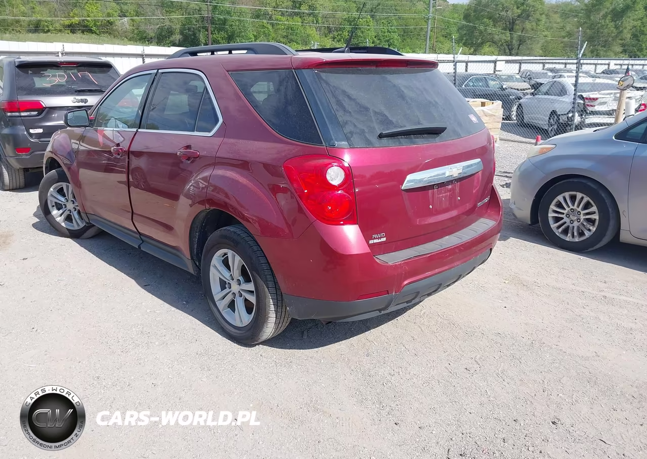 2012 Chevrolet Equinox 1Lt VIN:2GNFLEEK0C6322052 - 3