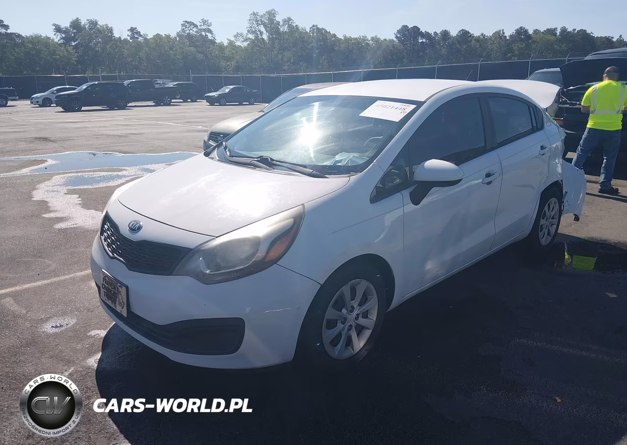 2015 Kia Rio Lx VIN:KNADM4A36F6435033 - 2