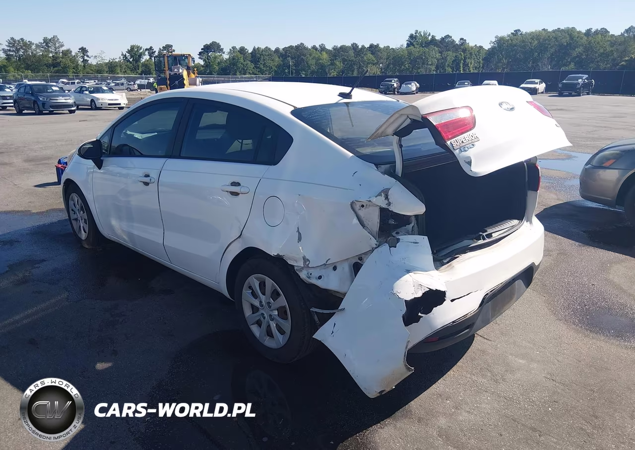 2015 Kia Rio Lx VIN:KNADM4A36F6435033 - 3