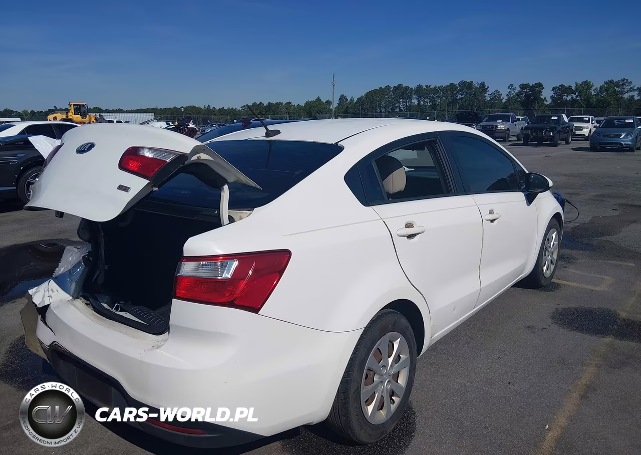 2015 Kia Rio Lx VIN:KNADM4A36F6435033 - 4