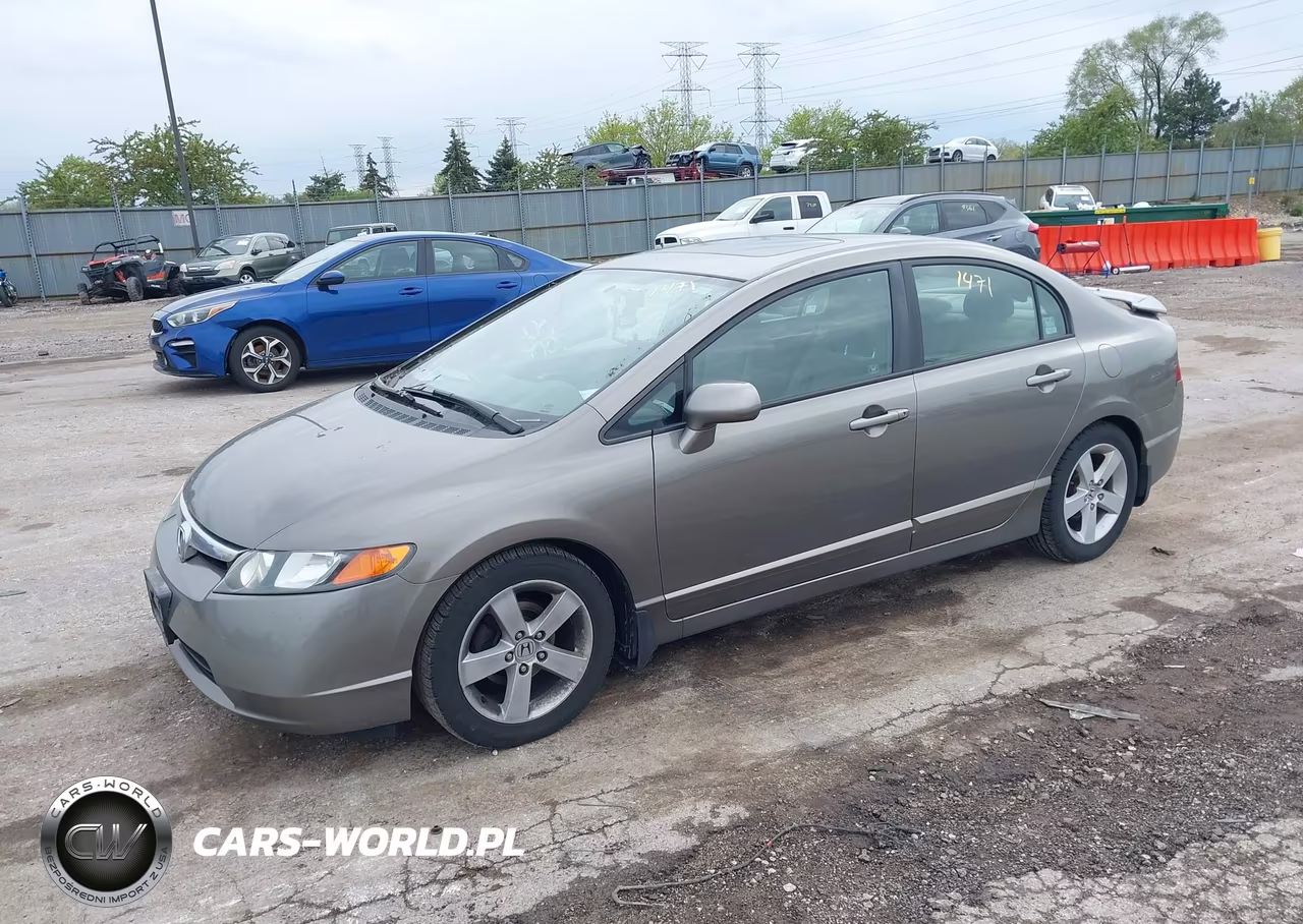 2006 Honda Civic Ex VIN:1HGFA16886L148707 - 2